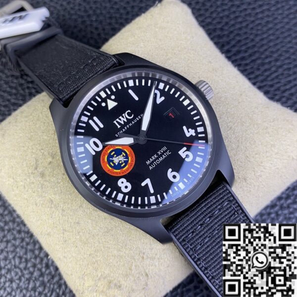 M+ Factory IWC Pilot IW324705 Black Dial Watch