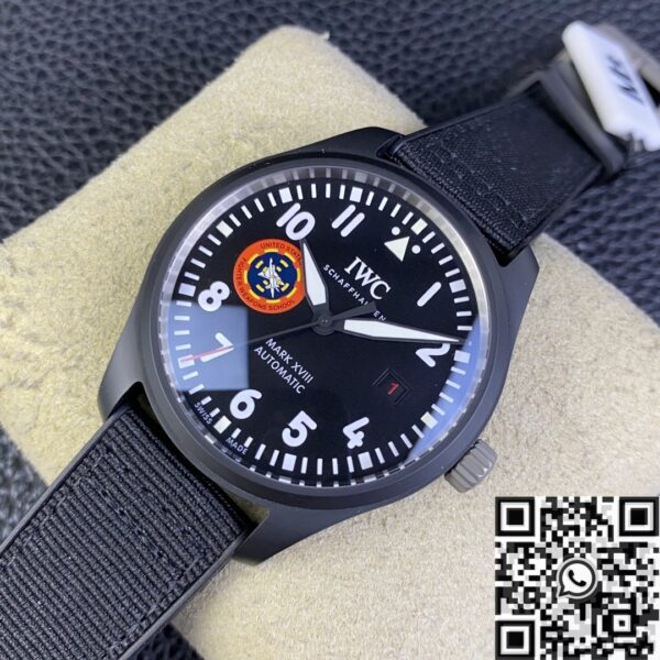M+ Factory IWC Pilot IW324705 Black Dial Watch