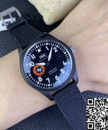 M+ Factory IWC Pilot IW324705 Black Dial Watch