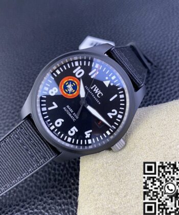 M+ Factory IWC Pilot IW324705 Black Dial Watch