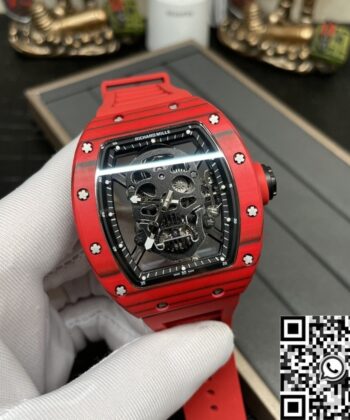 Richard Mille RM052 Red Carbon Fiber Case Watch YS Factory