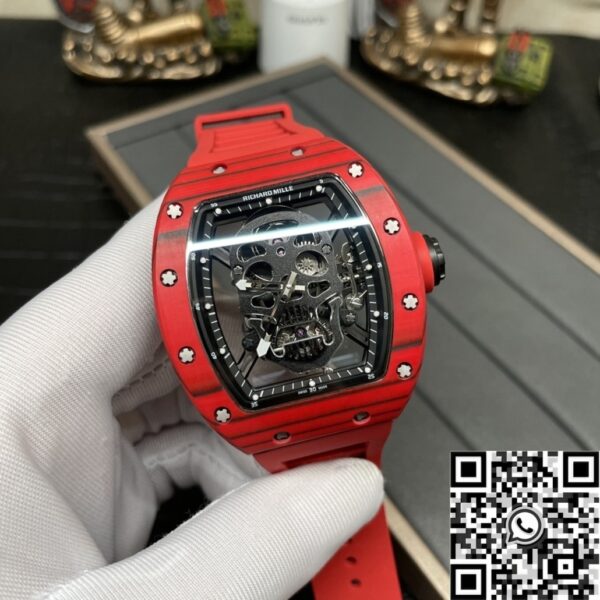 Richard Mille RM052 Red Carbon Fiber Case Watch YS Factory