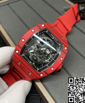 Richard Mille RM052 Red Carbon Fiber Case Watch YS Factory