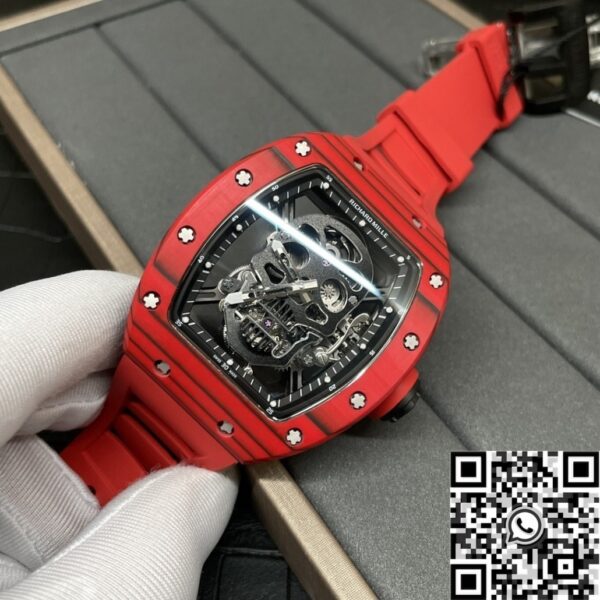 Richard Mille RM052 Red Carbon Fiber Case Watch YS Factory