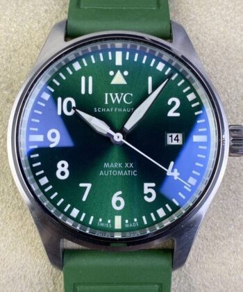 IWC Pilot Fake Watches IW328205 Green Dial M+ Factory