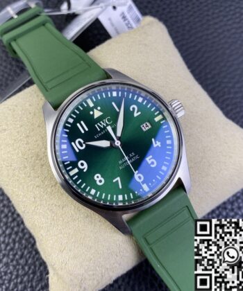 IWC Pilot Fake Watches IW328205 Green Dial M+ Factory