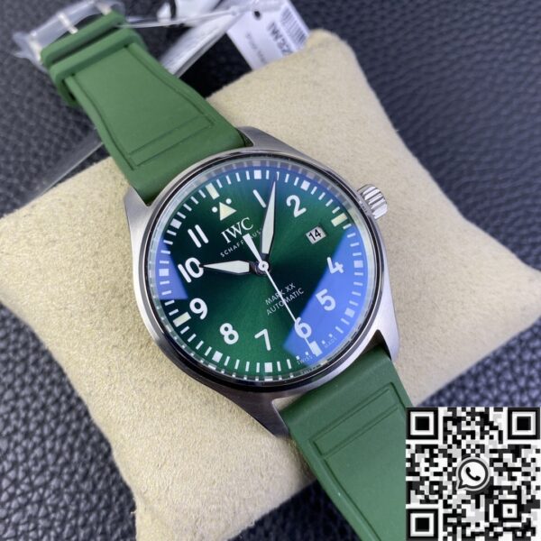 IWC Pilot Fake Watches IW328205 Green Dial M+ Factory