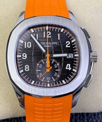 OM Factory Patek Philippe Aquanaut 5968A-001 Orange Rubber