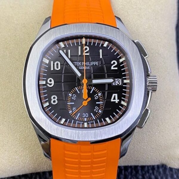 OM Factory Patek Philippe Aquanaut 5968A-001 Orange Rubber