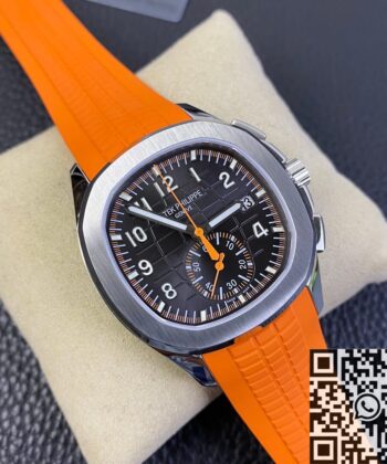 OM Factory Patek Philippe Aquanaut 5968A-001 Orange Rubber