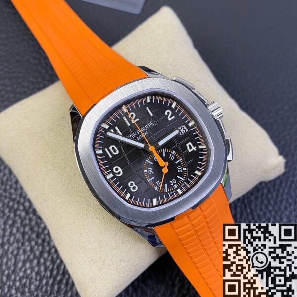 OM Factory Patek Philippe Aquanaut 5968A-001 Orange Rubber