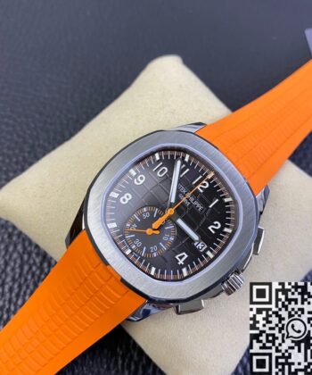 OM Factory Patek Philippe Aquanaut 5968A-001 Orange Rubber
