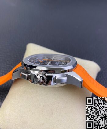 OM Factory Patek Philippe Aquanaut 5968A-001 Orange Rubber
