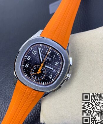 OM Factory Patek Philippe Aquanaut 5968A-001 Orange Rubber