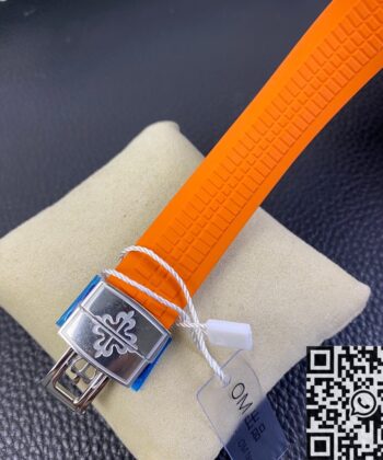 OM Factory Patek Philippe Aquanaut 5968A-001 Orange Rubber
