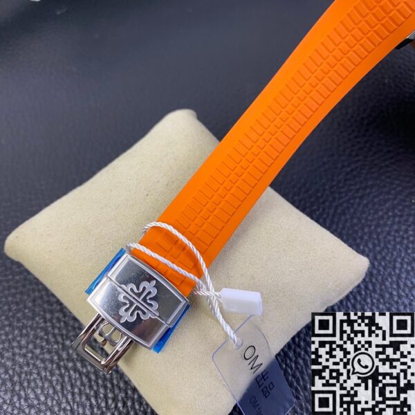 OM Factory Patek Philippe Aquanaut 5968A-001 Orange Rubber