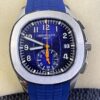 OM Factory Aquanaut Patek Philippe 5968A Blue Dial Watch