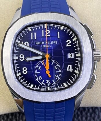OM Factory Aquanaut Patek Philippe 5968A Blue Dial Watch