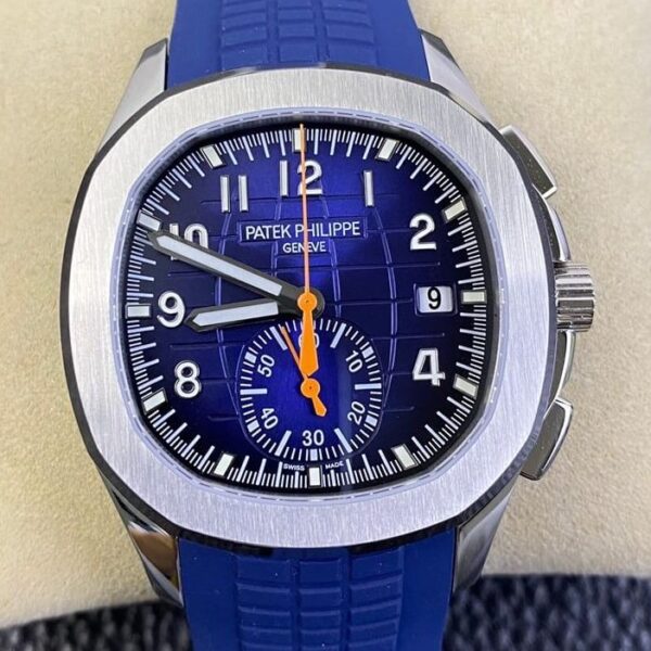 OM Factory Aquanaut Patek Philippe 5968A Blue Dial Watch