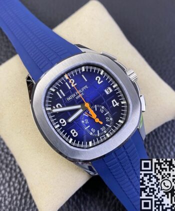 OM Factory Aquanaut Patek Philippe 5968A Blue Dial Watch