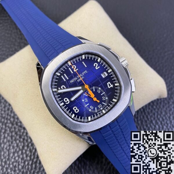OM Factory Aquanaut Patek Philippe 5968A Blue Dial Watch