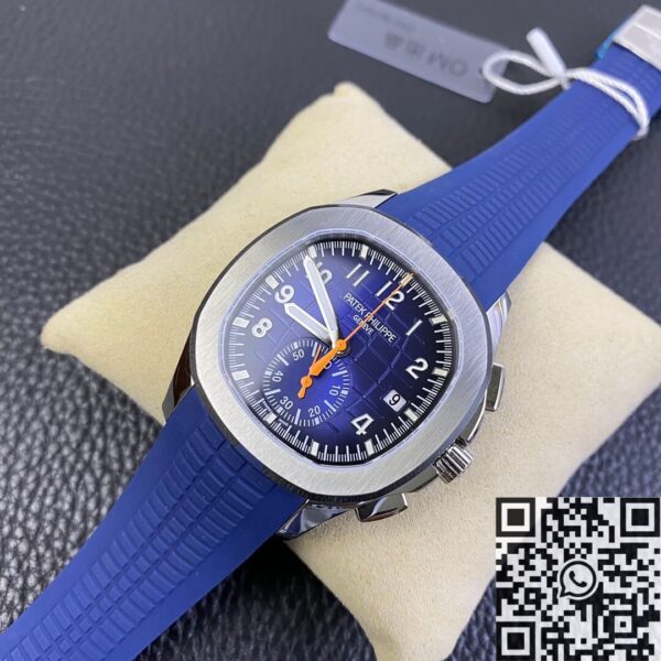 OM Factory Aquanaut Patek Philippe 5968A Blue Dial Watch