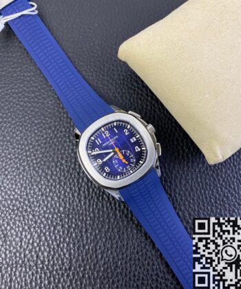 OM Factory Aquanaut Patek Philippe 5968A Blue Dial Watch