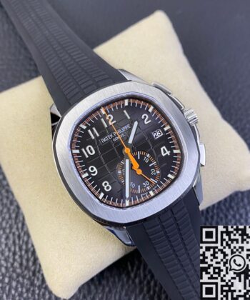 Ladies Aquanaut Patek Philippe 5968A-001 Brown Dial OM Factory