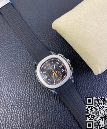 Ladies Aquanaut Patek Philippe 5968A-001 Brown Dial OM Factory
