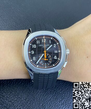 Ladies Aquanaut Patek Philippe 5968A-001 Brown Dial OM Factory