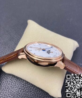 OM Factory Blancpain Villeret 6654 White Dial Size 40mm Watch