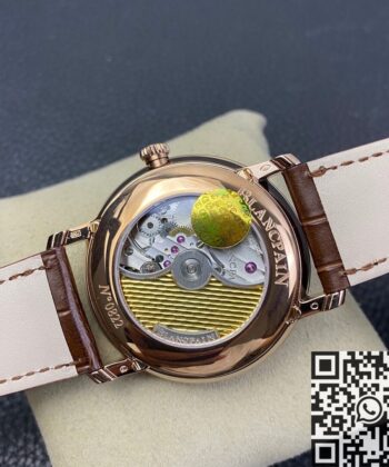 OM Factory Blancpain Villeret 6654 White Dial Size 40mm Watch