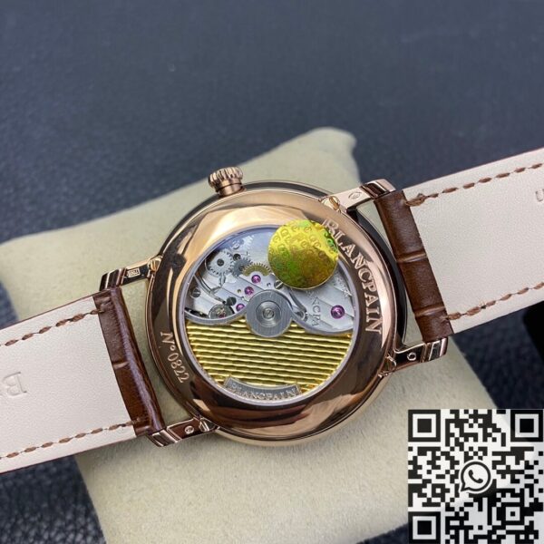 OM Factory Blancpain Villeret 6654 White Dial Size 40mm Watch