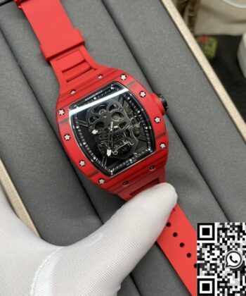 Richard Mille RM052 Red Carbon Fiber Case Watch YS Factory