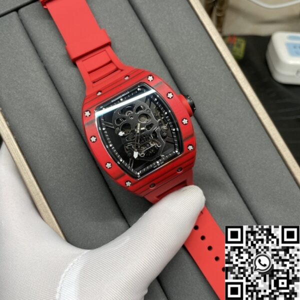 Richard Mille RM052 Red Carbon Fiber Case Watch YS Factory