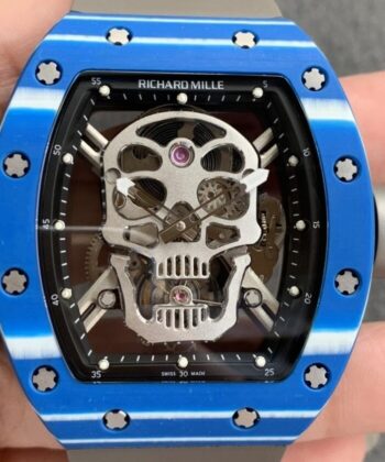 YS Factory RM052 Richard Mille Blue Carbon Fiber Case Watch