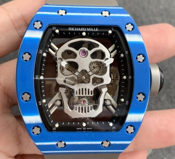 YS Factory RM052 Richard Mille Blue Carbon Fiber Case Watch
