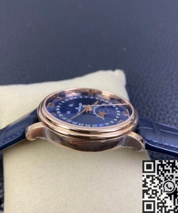 OM Factory Blancpain Villeret 6654-3640-55 Blue Dial Size 40mm