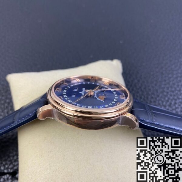OM Factory Blancpain Villeret 6654-3640-55 Blue Dial Size 40mm
