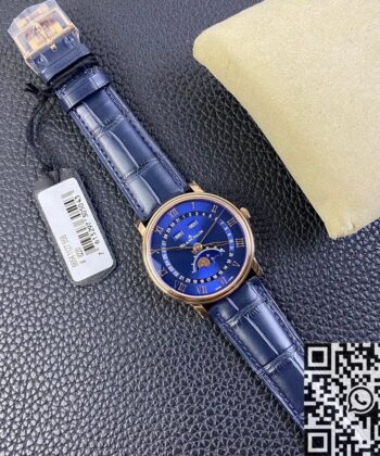 OM Factory Blancpain Villeret 6654-3640-55 Blue Dial Size 40mm