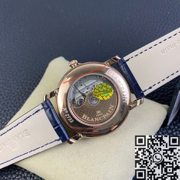 OM Factory Blancpain Villeret 6654-3640-55 Blue Dial Size 40mm