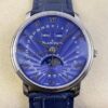 OM Factory Blancpain Watch Villeret 6654-1529-55B Blue 40mm