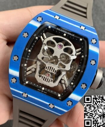 YS Factory RM052 Richard Mille Blue Carbon Fiber Case Watch