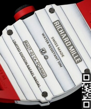 RM Factory Richard Mille RM27-02 Tourbillon Red Strap Watch