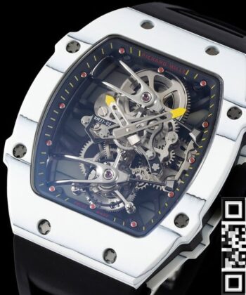 RM Factory RM27-02 Richard Mille Tourbillon Black Strap Watch