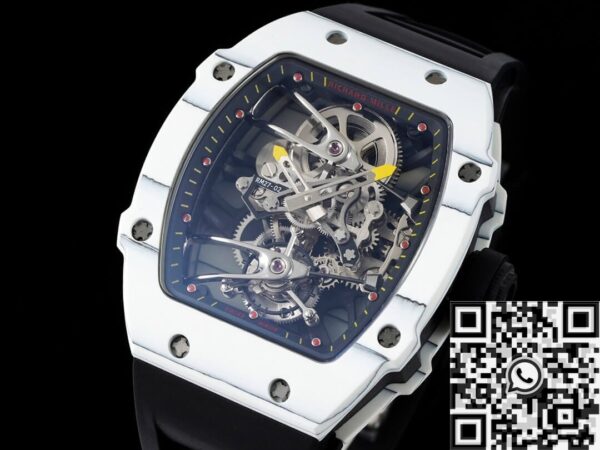 RM Factory RM27-02 Richard Mille Tourbillon Black Strap Watch