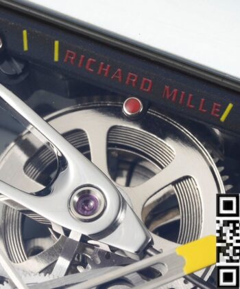 RM Factory RM27-02 Richard Mille Tourbillon Black Strap Watch