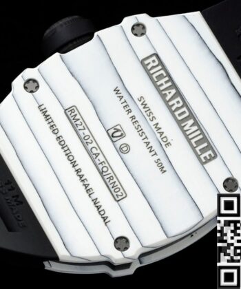 RM Factory RM27-02 Richard Mille Tourbillon Black Strap Watch
