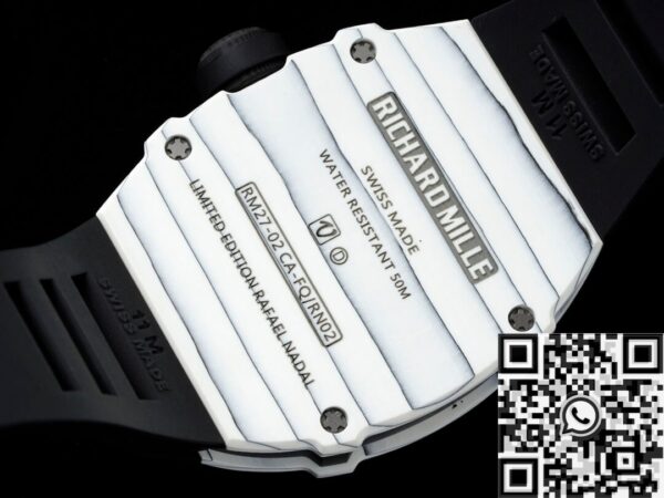 RM Factory RM27-02 Richard Mille Tourbillon Black Strap Watch