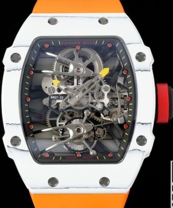 Richard Mille RM27-02 Watch Tourbillon Orange Strap RM Factory